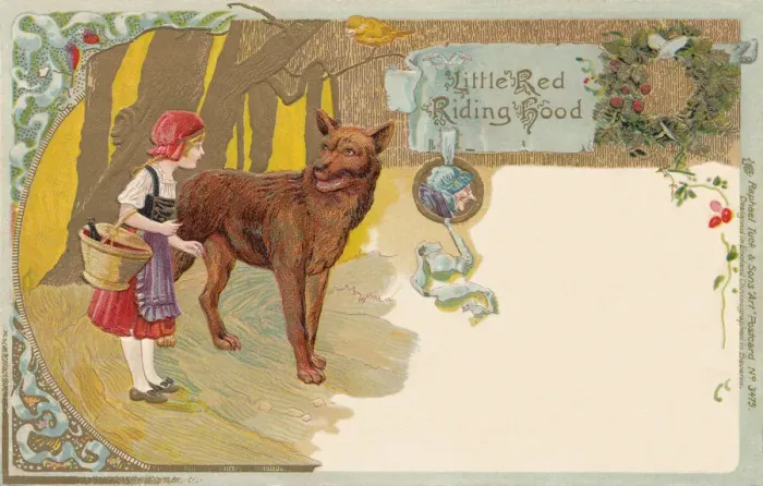 Framed Print : Red Riding Hood Framed Print : Red Riding Hood