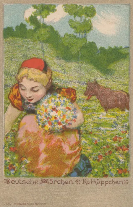 Framed Print : Red Riding Hood Framed Print : Red Riding Hood