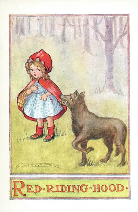 Framed Print : Red Riding Hood Framed Print : Red Riding Hood