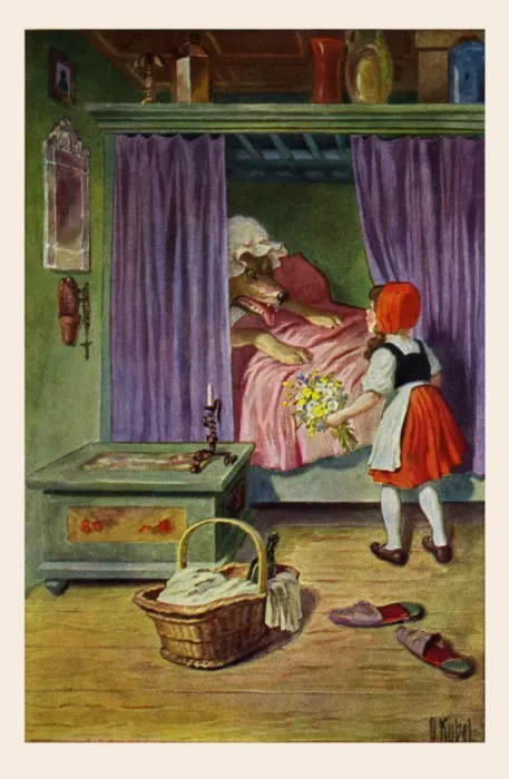 Framed Print : Red Riding Hood Framed Print : Red Riding Hood