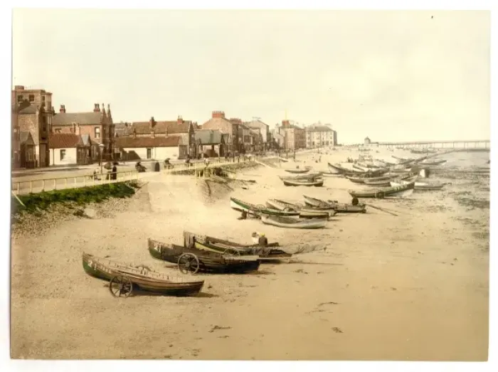 Framed Print : Redcar, the esplanade, Yorkshire, England Framed Print : Redcar, the esplanade, Yorkshire, England