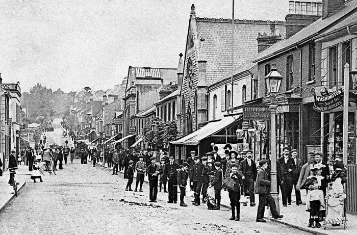 Framed Print : Redhill Brighton Road early 1900s Framed Print : Redhill Brighton Road early 1900s