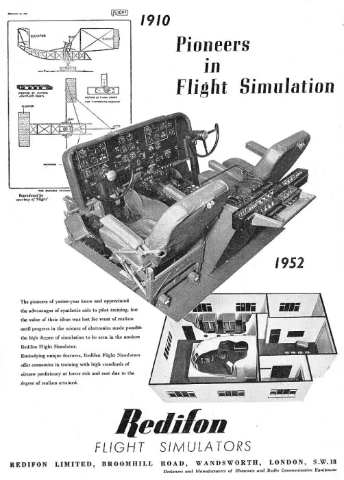 Framed Print : Redifon Flight Simulators Framed Print : Redifon Flight Simulators