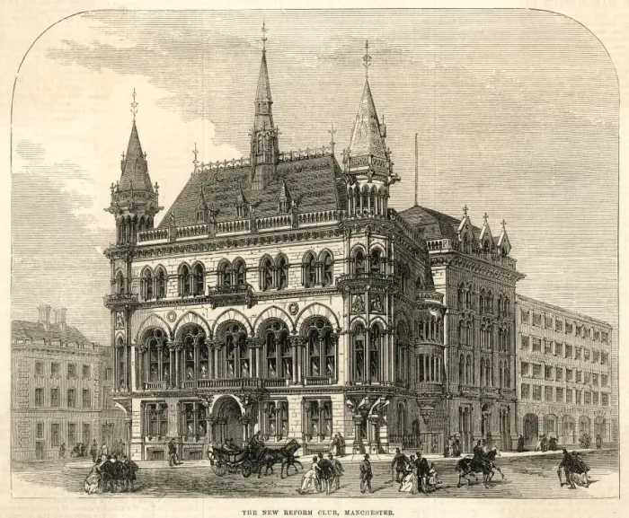 Framed Print : Reform Club / Manchester Framed Print : Reform Club / Manchester