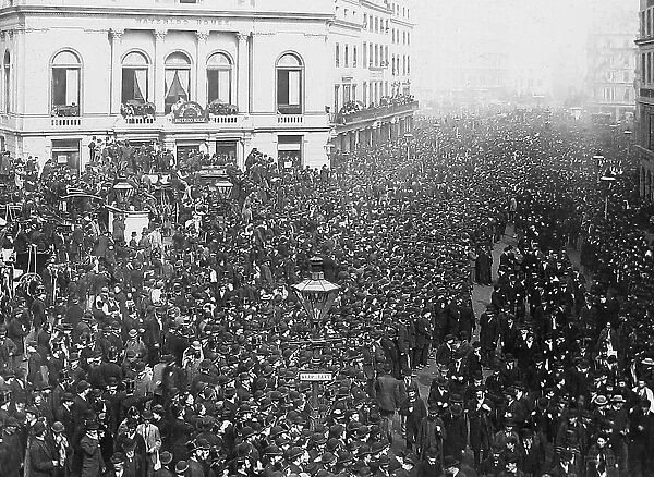 Reform Demonstration, London on July 21st 1884