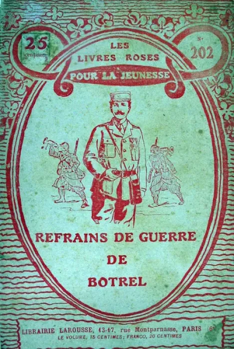 Framed Print : Refrains de Guerre de Botrel - No 202 Framed Print : Refrains de Guerre de Botrel - No 202