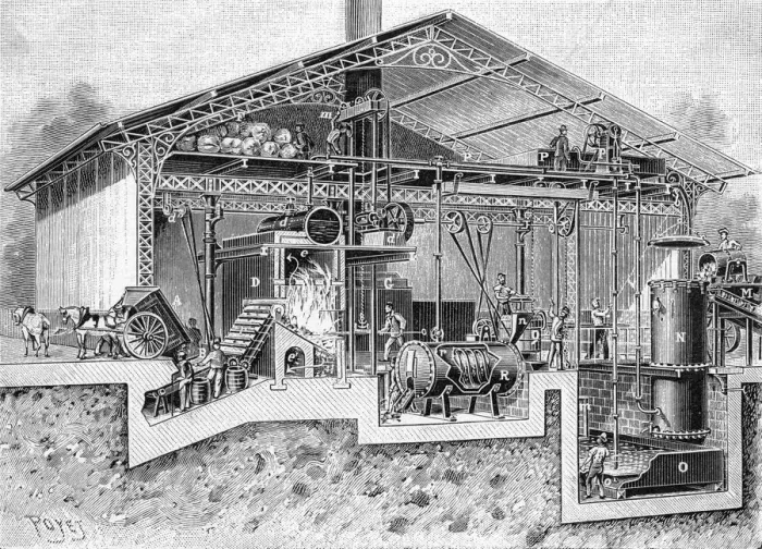 Framed Print : REFUSE TREATMENT PLANT Framed Print : REFUSE TREATMENT PLANT