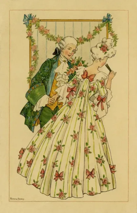 Framed Print : Regency couple Framed Print : Regency couple