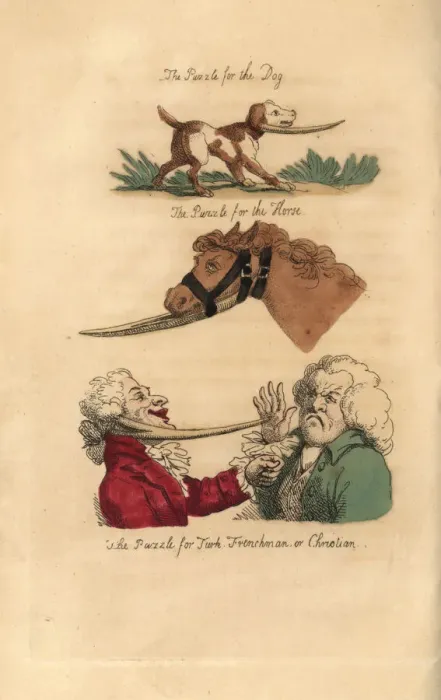 Framed Print : Regency designs for wooden chin pieces for falling animals Framed Print : Regency designs for wooden chin pieces for falling animals