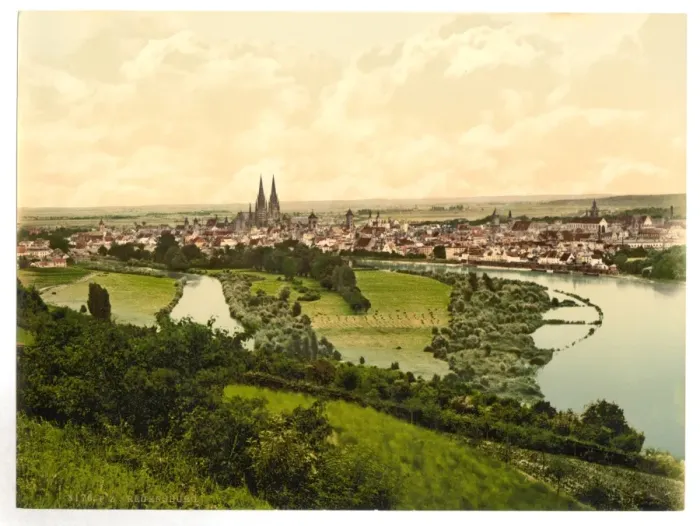 Framed Print : Regensburg, Bavaria, Germany Framed Print : Regensburg, Bavaria, Germany