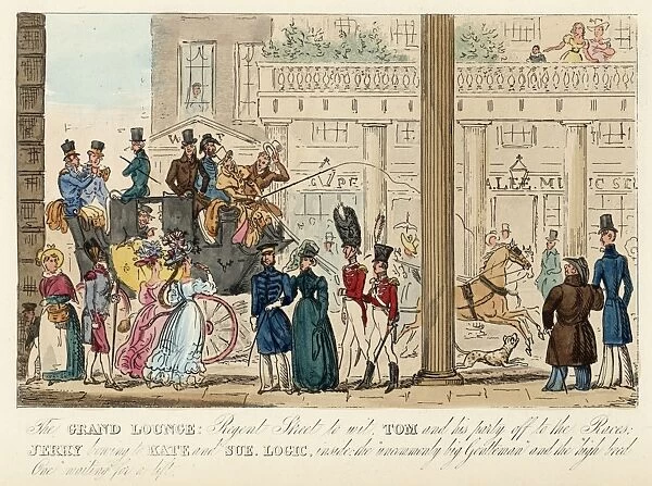 Regent Street, 1828