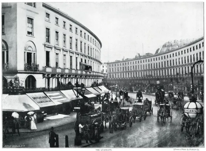 Framed Print : Regent Street, London 1896 Framed Print : Regent Street, London 1896