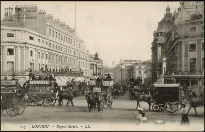 Framed Print : Regent Street Traffic Framed Print : Regent Street Traffic