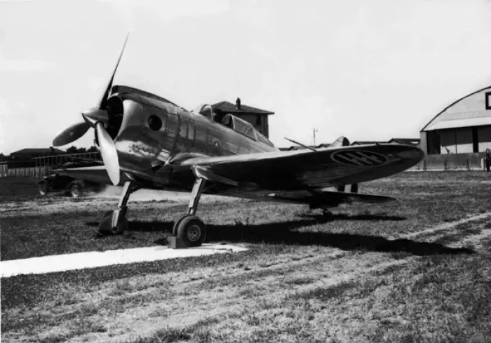 Framed Print : Reggiane Re2000 Falco Srs 3 -This Italian fighter was a Framed Print : Reggiane Re2000 Falco Srs 3 -This Italian fighter was a