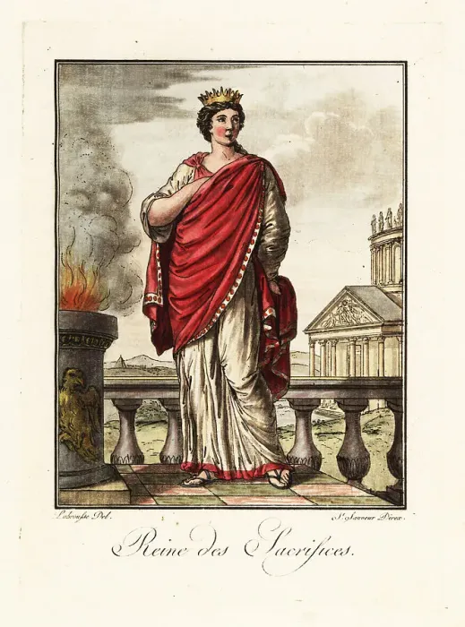 Framed Print : Regina sacrorum, high priestess of ancient Rome Framed Print : Regina sacrorum, high priestess of ancient Rome