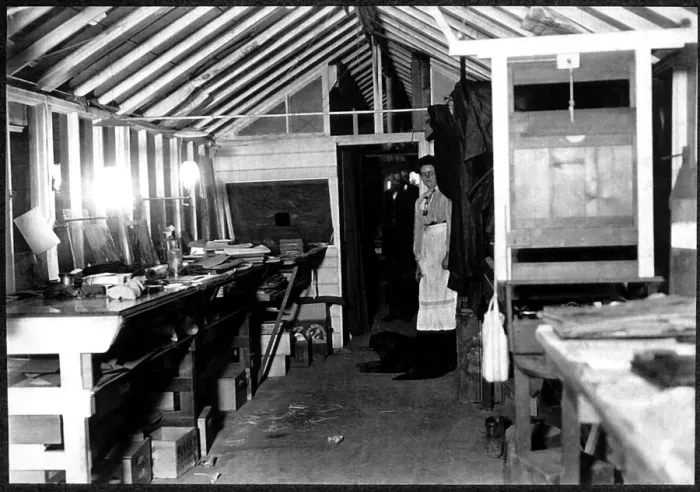 Framed Print : Reginald Malbys photographic studio Framed Print : Reginald Malbys photographic studio