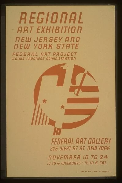 Regional art exhibition - New Jersey and New York State Fede