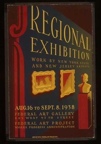 Regional exhibition Work by New York State and New Jersey ar