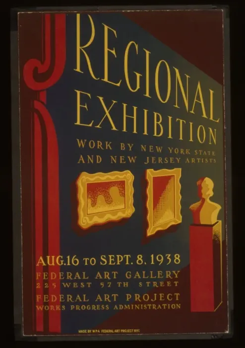 Framed Print : Regional exhibition Work by New York State and New Jersey ar Framed Print : Regional exhibition Work by New York State and New Jersey ar