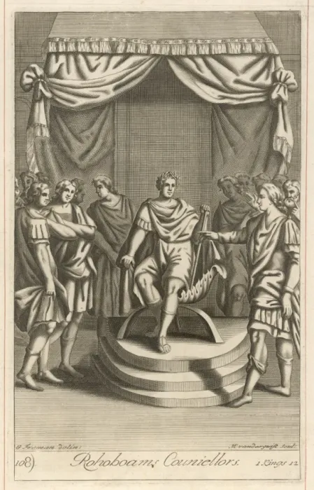 Framed Print : Rehoboam Ill-Advised Framed Print : Rehoboam Ill-Advised