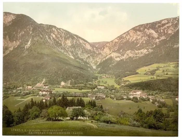 Framed Print : Reichenau, from Schweiger-Bauer, Lower Austria, Austro-Hunga Framed Print : Reichenau, from Schweiger-Bauer, Lower Austria, Austro-Hunga