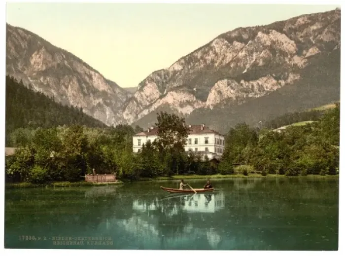 Framed Print : Reichenau, Spring House, Lower Austria, Austro-Hungary Framed Print : Reichenau, Spring House, Lower Austria, Austro-Hungary