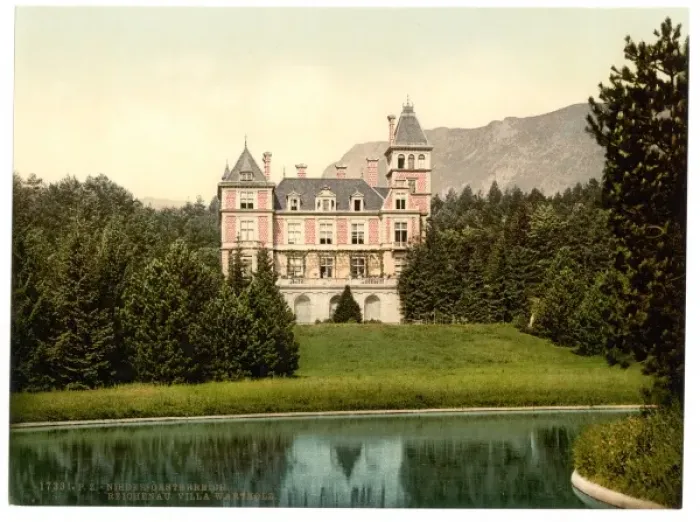 Framed Print : Reichenau, Villa Wartholz, Lower Austria, Austro-Hungary Framed Print : Reichenau, Villa Wartholz, Lower Austria, Austro-Hungary