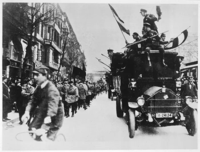 Framed Print : Reichsbanner Marchers Framed Print : Reichsbanner Marchers