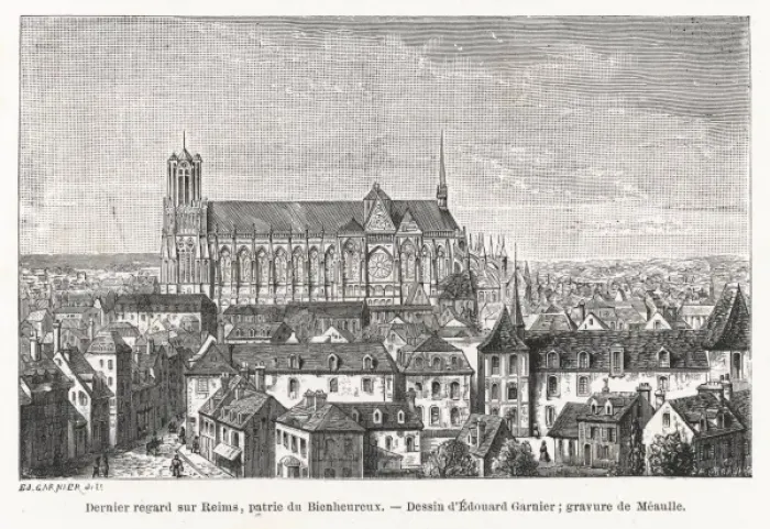 Framed Print : Reims Cathedral Framed Print : Reims Cathedral