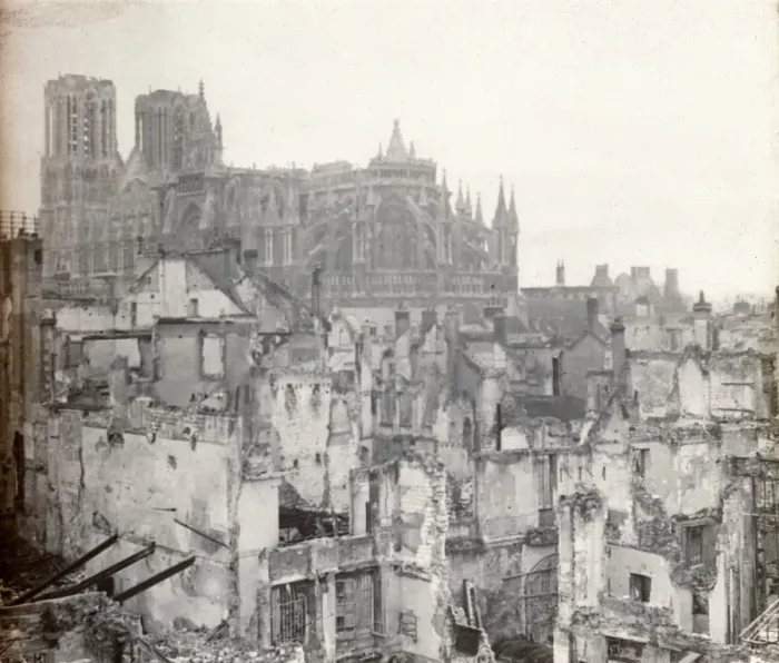 Framed Print : Reims Cathedral Framed Print : Reims Cathedral