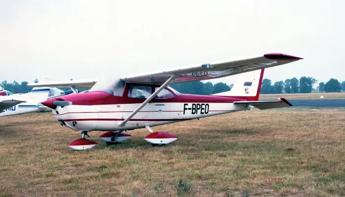 Framed Print : Reims-Cessna F. 172H Skyhawk F-BPEO