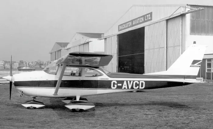 Framed Print : Reims-Cessna F172H Skyhawk G-AVCD Framed Print : Reims-Cessna F172H Skyhawk G-AVCD