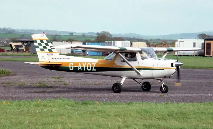 Framed Print : Reims-Cessna FA150L Aerobat G-AYOZ Framed Print : Reims-Cessna FA150L Aerobat G-AYOZ