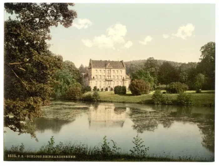 Framed Print : Reinhardsbrunn Castle, Friedrichrhoda, Thuringia, Germany Framed Print : Reinhardsbrunn Castle, Friedrichrhoda, Thuringia, Germany