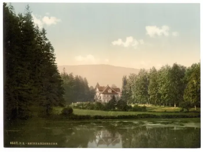 Framed Print : Reinhardsbrunn Inn, Friedrichrhoda, Thuringia, Germany Framed Print : Reinhardsbrunn Inn, Friedrichrhoda, Thuringia, Germany