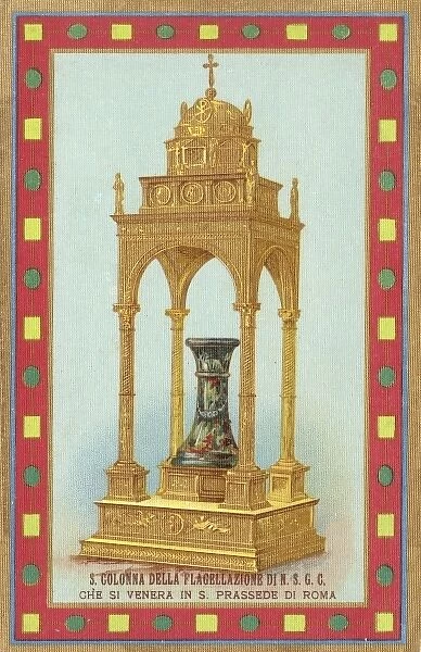 Relic of Jesus Flagellation Pillar - Rome