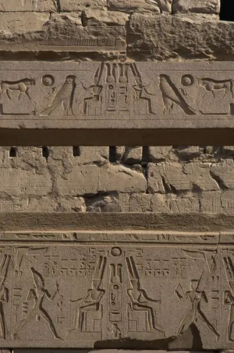 Framed Print : Relief depicting god Amun. Luxor Framed Print : Relief depicting god Amun. Luxor