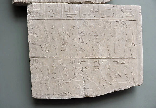 Relief depicting an offering scene. Egypt