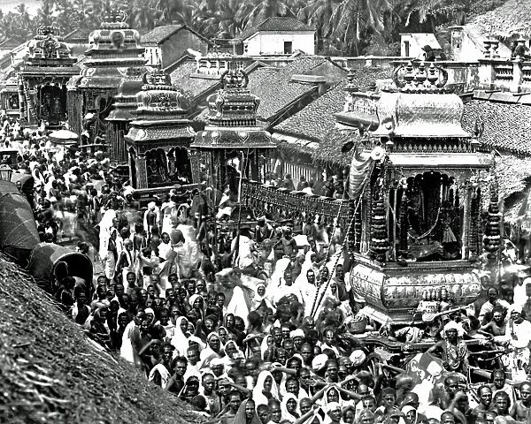 Religious procession, India