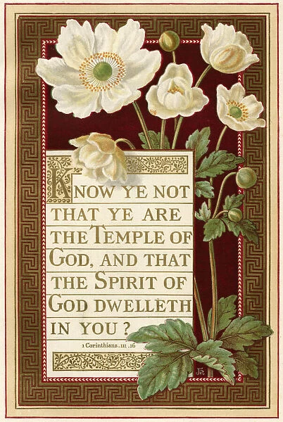 Religious verse 1885
