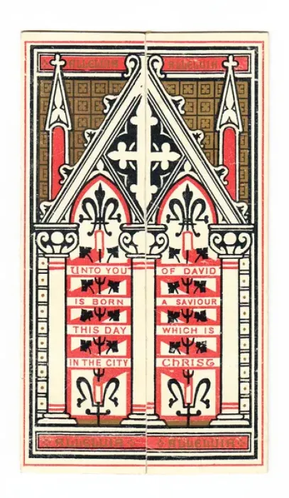 Framed Print : Religious verse on a devotional Christmas card Framed Print : Religious verse on a devotional Christmas card