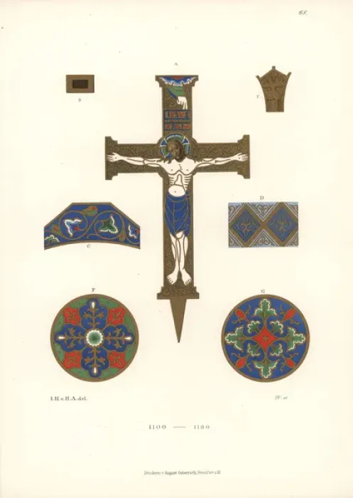 Framed Print : Reliquary cross Framed Print : Reliquary cross