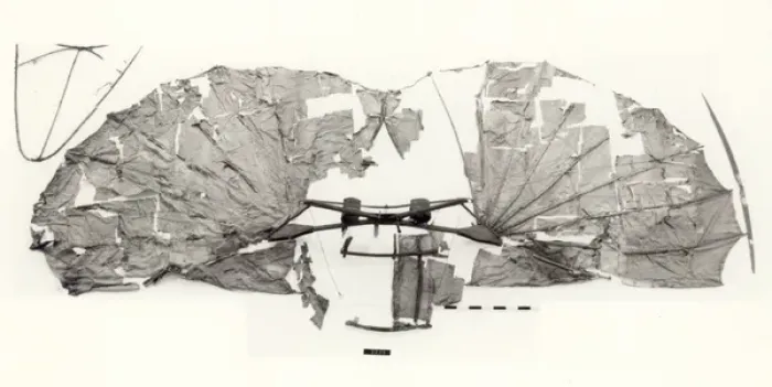 Framed Print : Remains of a Lilienthal glider Framed Print : Remains of a Lilienthal glider