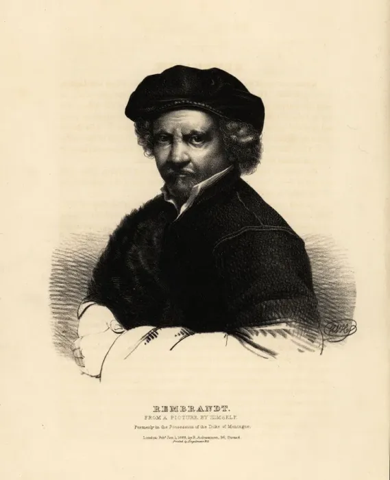 Framed Print : Rembrandt, Dutch painter Framed Print : Rembrandt, Dutch painter