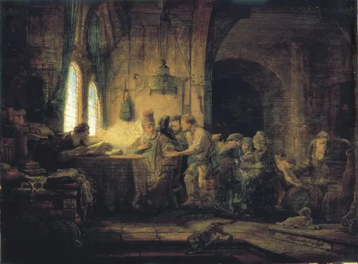 Framed Print : REMBRANDT, Harmenszoon van Rijn, called (1606-1669) Framed Print : REMBRANDT, Harmenszoon van Rijn, called (1606-1669)