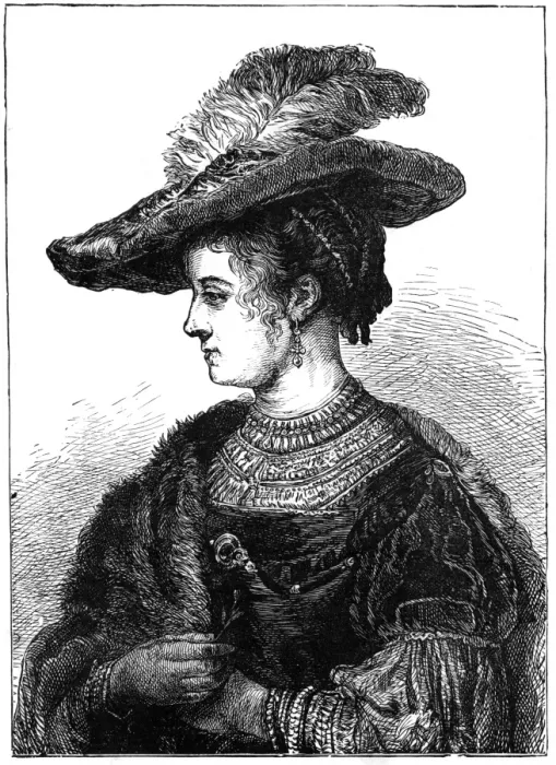 Framed Print : Rembrandts First Wife Framed Print : Rembrandts First Wife