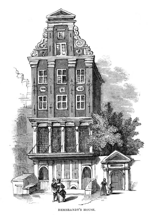 Framed Print : Rembrandts House Framed Print : Rembrandts House