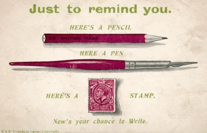 Framed Print : A Reminder to Write Framed Print : A Reminder to Write