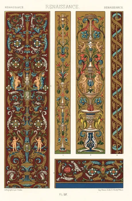 Framed Print : Renaissance art: miniatures from manuscripts, 16th century Framed Print : Renaissance art: miniatures from manuscripts, 16th century