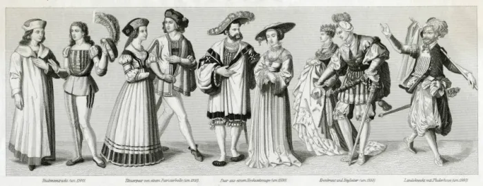 Framed Print : Renaissance costume Framed Print : Renaissance costume